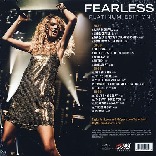 Taylor Swift - Fearless: Platinum Edition