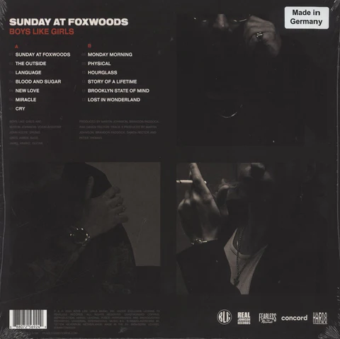 Boys Like Girls - Sunday At Foxwoods (Red W/ Black Smoke)