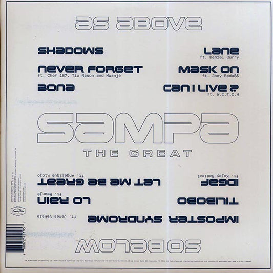 Sampa The Great – As Above So Below (Seaglass Blue)