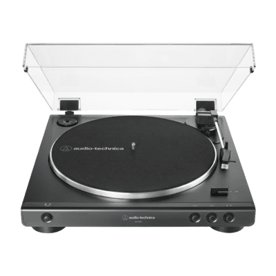 Gramofon Audio-Technica Audio Technica AT-LP60X Plattenspieler schwarz (AT-LP60XBK)
