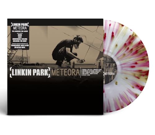 Linkin Park - Meteora (Translucent Gold & Red Splatter Vinyl) album cover