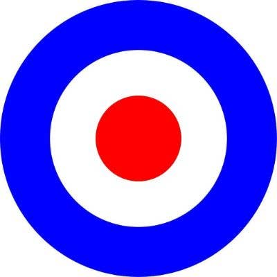 RAF Mod Target Slipmat