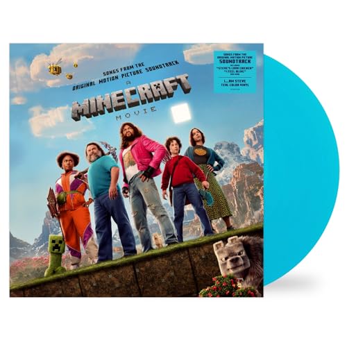 Various Artists - A Minecraft Movie (Teal Vinyl) album cover