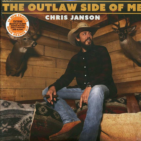 Chris Janson - The Outlaw Side of Me (Neon Orange Vinyl)