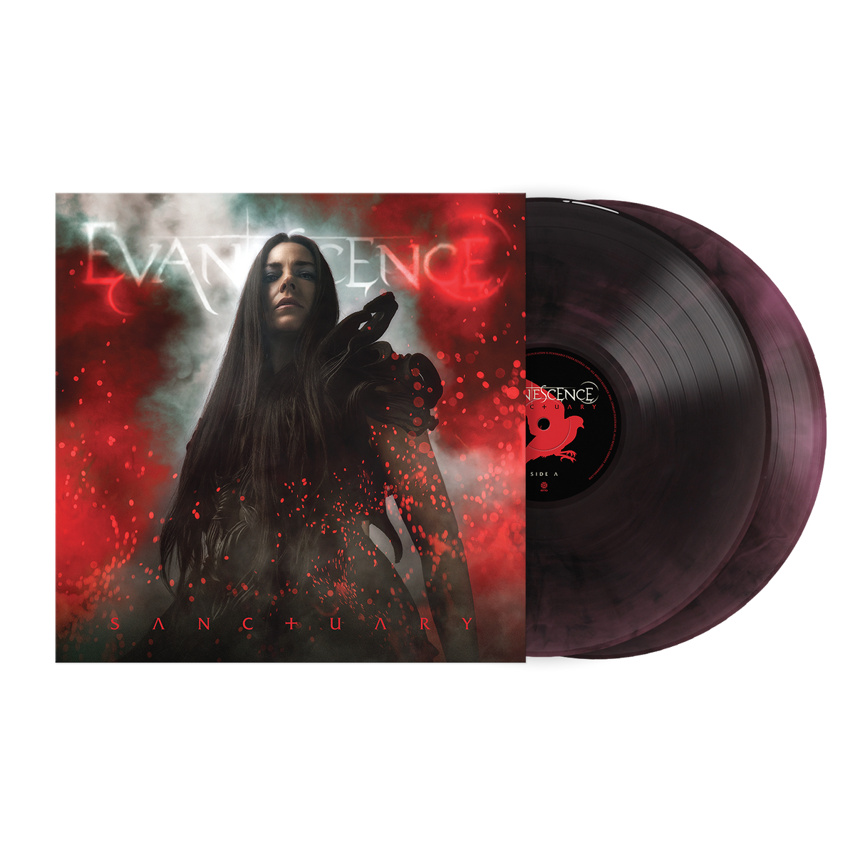 Evanescence - Sanctuary (Deep Purple & Black Marble Vinyl) album cover