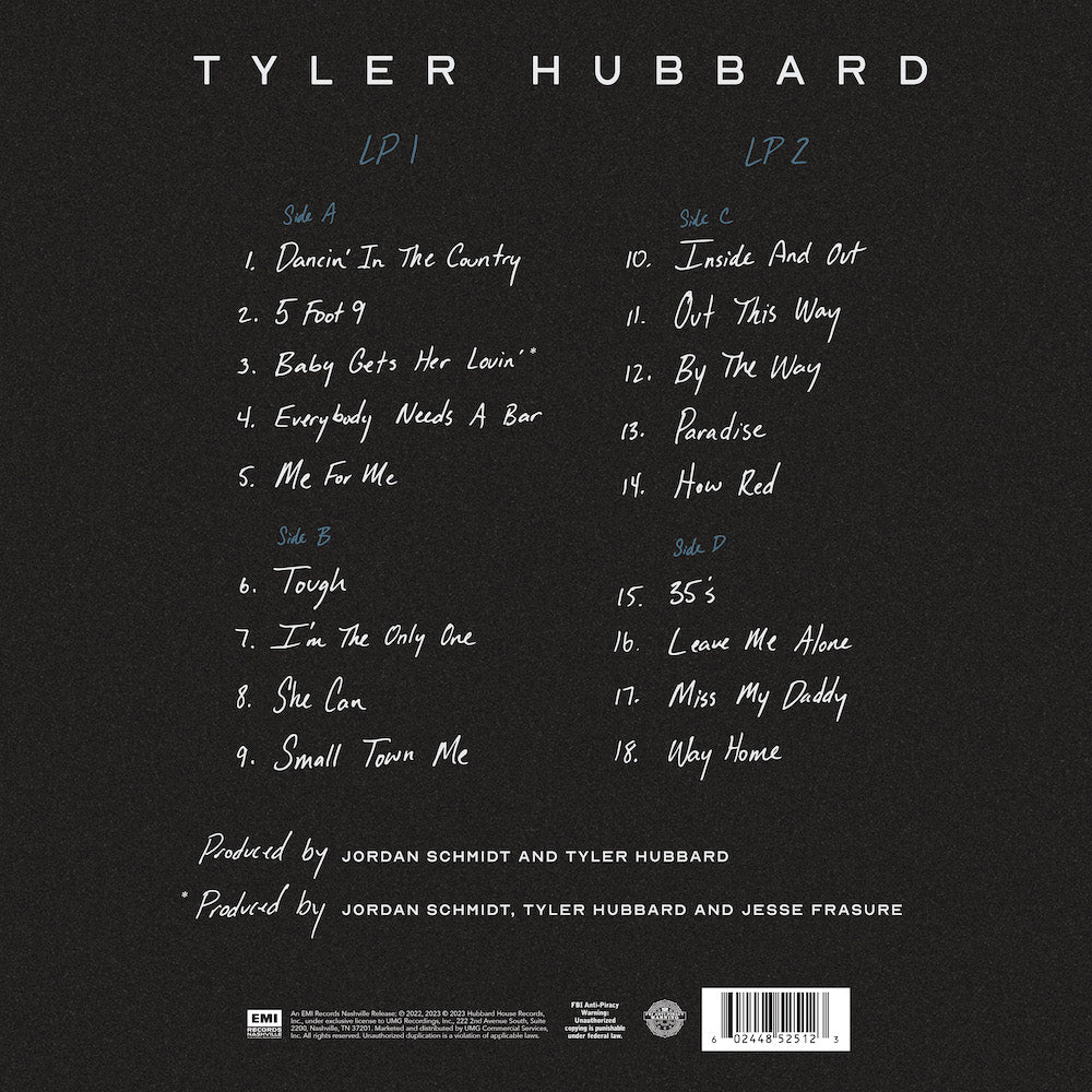 Tyler Hubbard - Self Titled